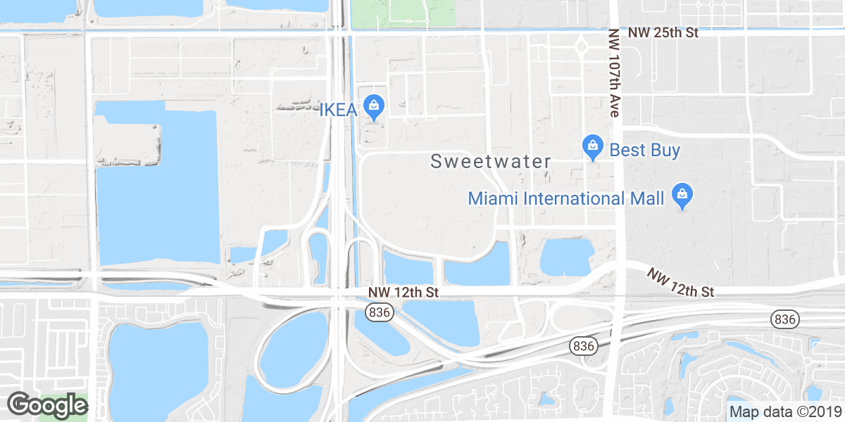 Dolphin Mall Map Miami